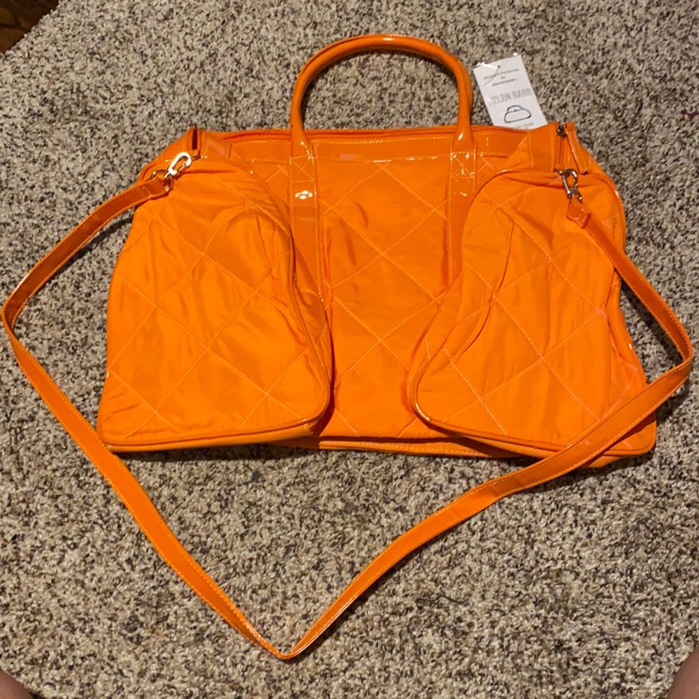 Orange Duffel bag